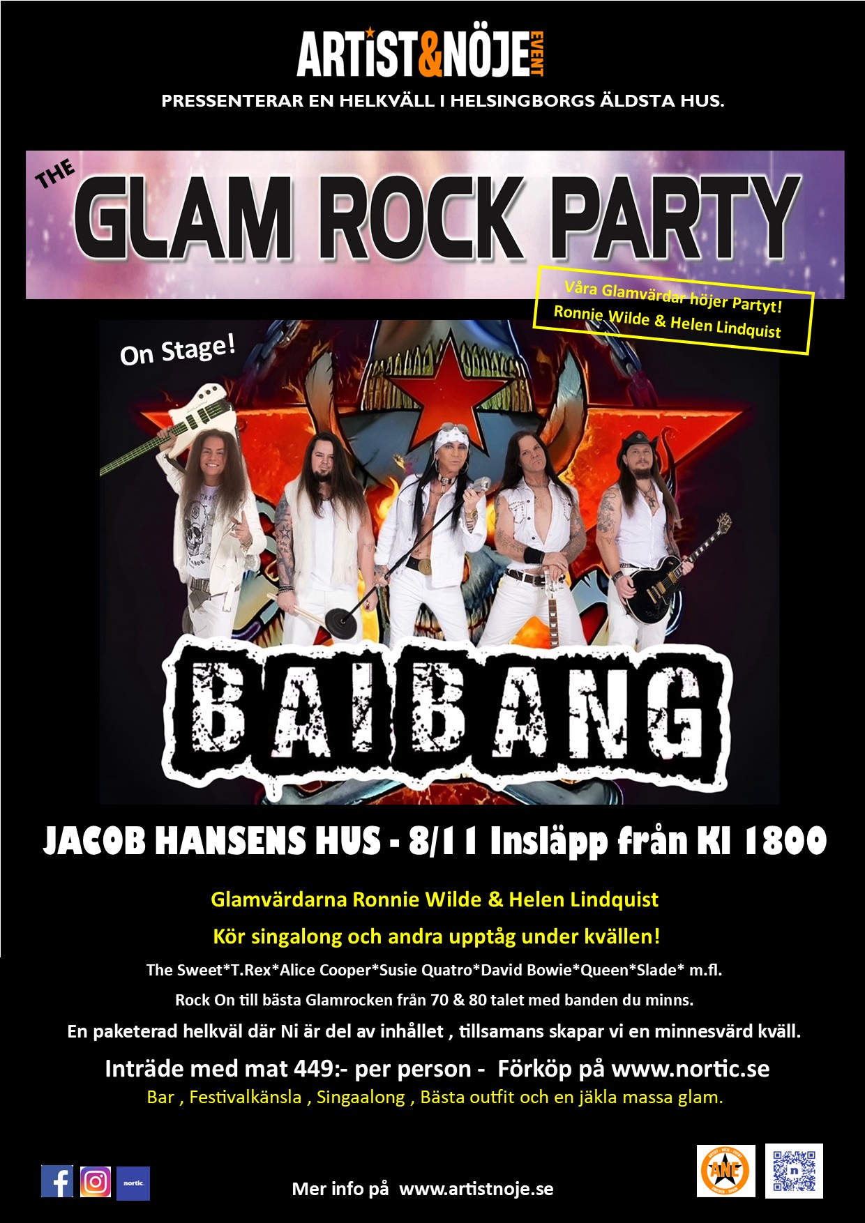 Glam rock Party